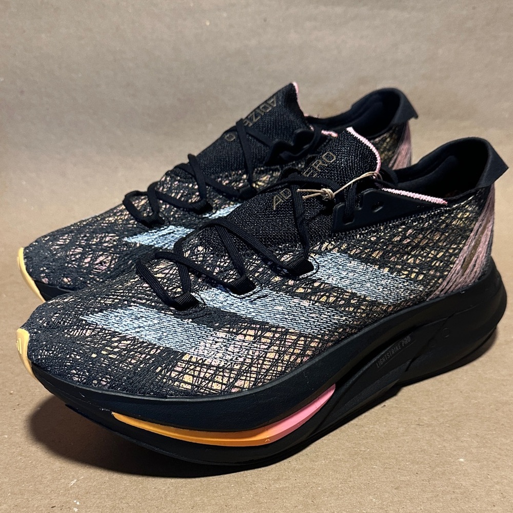 Adidas Adizero Prime X 2.0 Strung Mens Running Shoe Black Spark